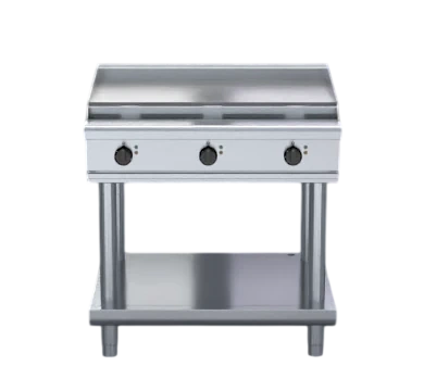 Waldorf RNL8609E-LS 900mm Electric Cooktop Low Back Version Leg Stand