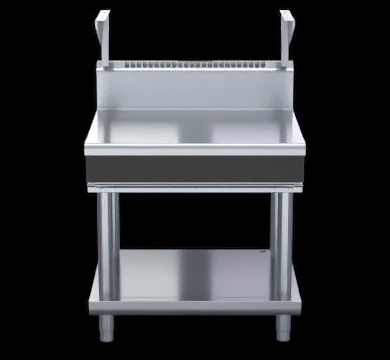 Waldorf BTB8900S-LS 900mm Bench Top With Salamander Support - Leg Stand