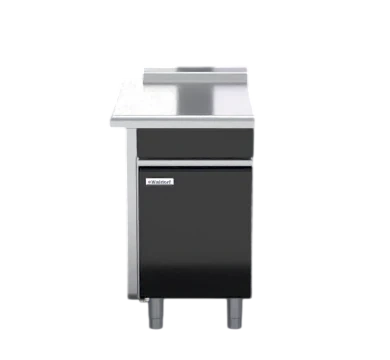 Waldorf BTLB8550-CD-LH 550mm Bench Top Low Back Version - Cabinet Base With Fixed Front Panel