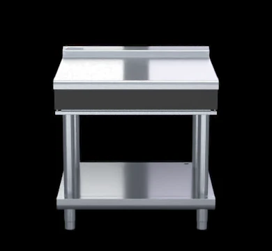 Waldorf BTLB8900-LS 900mm Bench Top Low Back Version - Leg Stand
