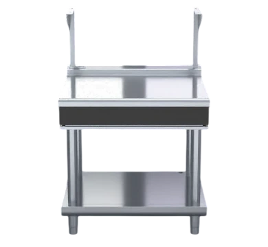 Waldorf BTLB8900S-LS 900mm Bench Top With Salamander Support Low Back Version - Leg Stand