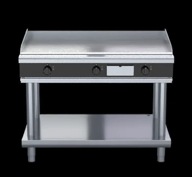 Waldorf GPLB8120E-LS 1200mm Electric Griddle Low Back Version - Leg Stand
