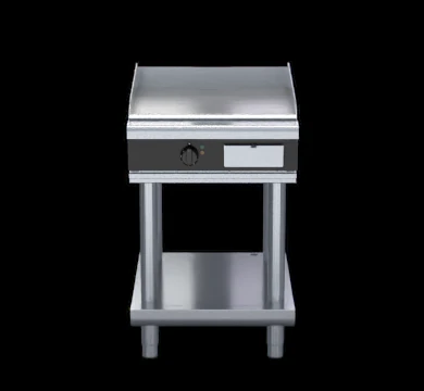 Waldorf GPLB8600E-LS 600mm Electric Griddle Low Back Version - Leg Stand