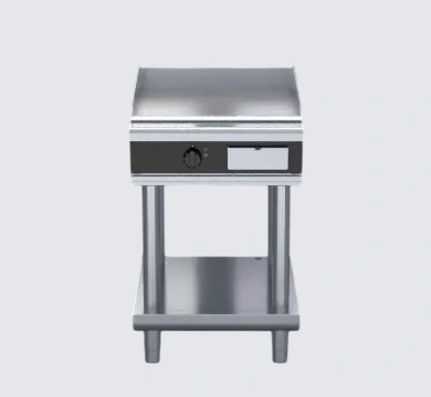 Waldorf GPLB8600E-LS 600mm Electric Griddle Low Back Version - Leg Stand