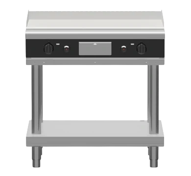 Waldorf GPLB8900G-LS 900mm Gas Griddle Low Back Version - Leg Stand