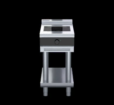 Waldorf INLB8100R5-LS 450mm Electric Induction Cooktop Low Back Version - Leg Stand
