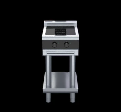 Waldorf INLB8200R3-LS 450mm Electric Induction Cooktop Low Back Version - Leg Stand