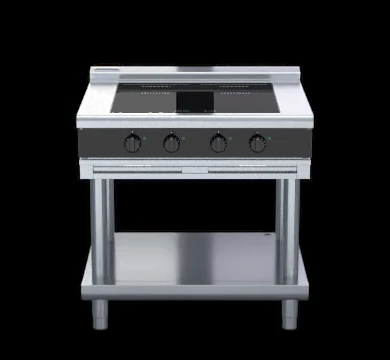 Waldorf INLB8400F-LS 900mm Electric Induction Cooktop Low Back Version - Leg Stand