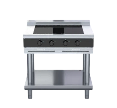 Waldorf INLB8400F-LS 900mm Electric Induction Cooktop Low Back Version - Leg Stand