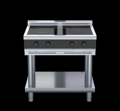 Waldorf INLB8400R3F-LS 900mm Electric Induction Cooktop Low Back Version - Leg Stand