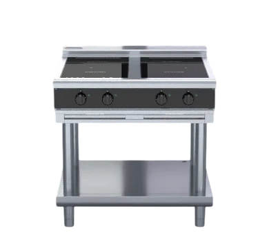 Waldorf INLB8400R5-LS 900mm Electric Induction Cooktop Low Back Version- Leg Stand