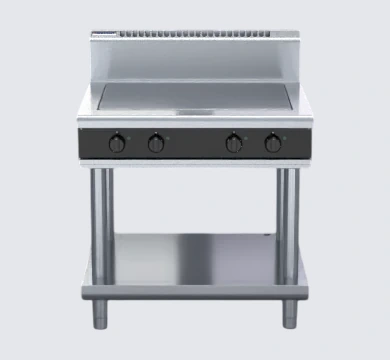 Waldorf RNB8104E-LS 900mm Electric Solid Top - Leg Stand