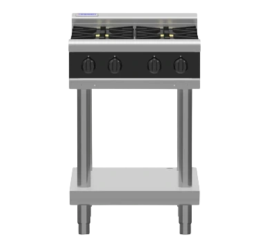 Waldorf RNB8400G-LS 600mm Gas Cooktop - Leg Stand