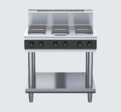 Waldorf RNB8600SE-LS 900mm Electric Cooktop Sealed Hobs - Leg Stand