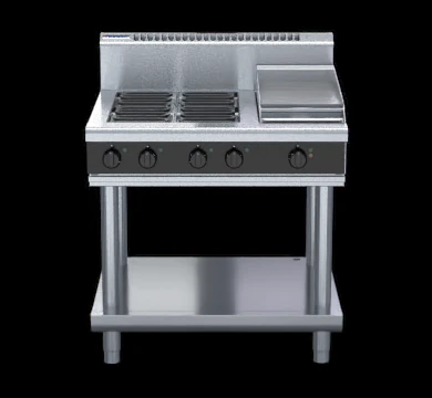 Waldorf RNB8603E-LS 900mm Electric Cooktop - Leg Stand