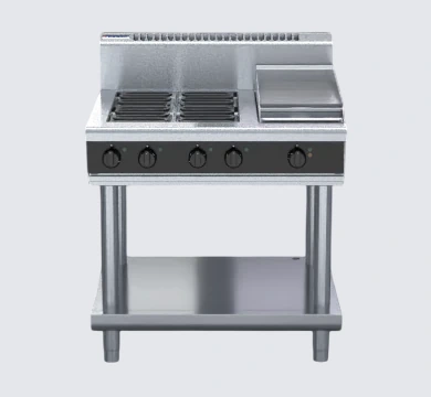 Waldorf RNB8603E-LS 900mm Electric Cooktop - Leg Stand