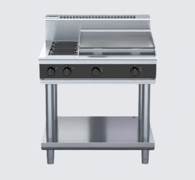 Waldorf RNB8606E-LS 900mm Electric Cooktop - Leg Stand