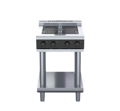 Waldorf RNLB8400E-LS 600mm Electric Cooktop Low Back Version - Leg Stand