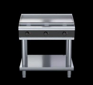 Waldorf RNLB8609E-LS 900mm Electric Cooktop Low Back Version - Leg Stand