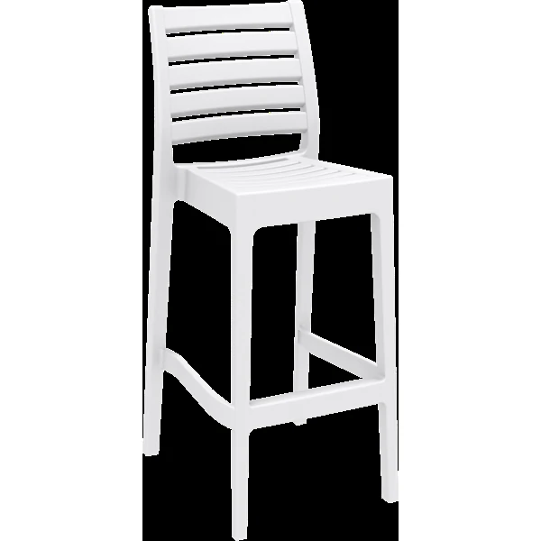 Siesta Ares Bar Stool 75cm (Dry Bar Height) - White