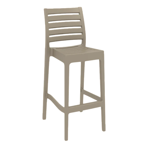 Siesta Ares Bar Stool 75cm (Dry Bar Height) - Taupe