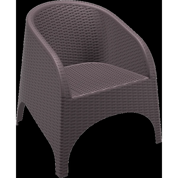 Siesta Aruba Arm Chair - Chocolate