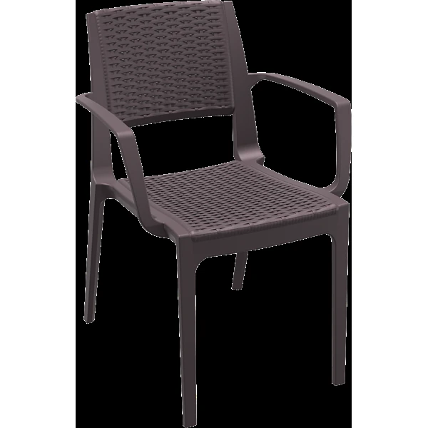 Siesta Capri Arm Chair - Chocolate