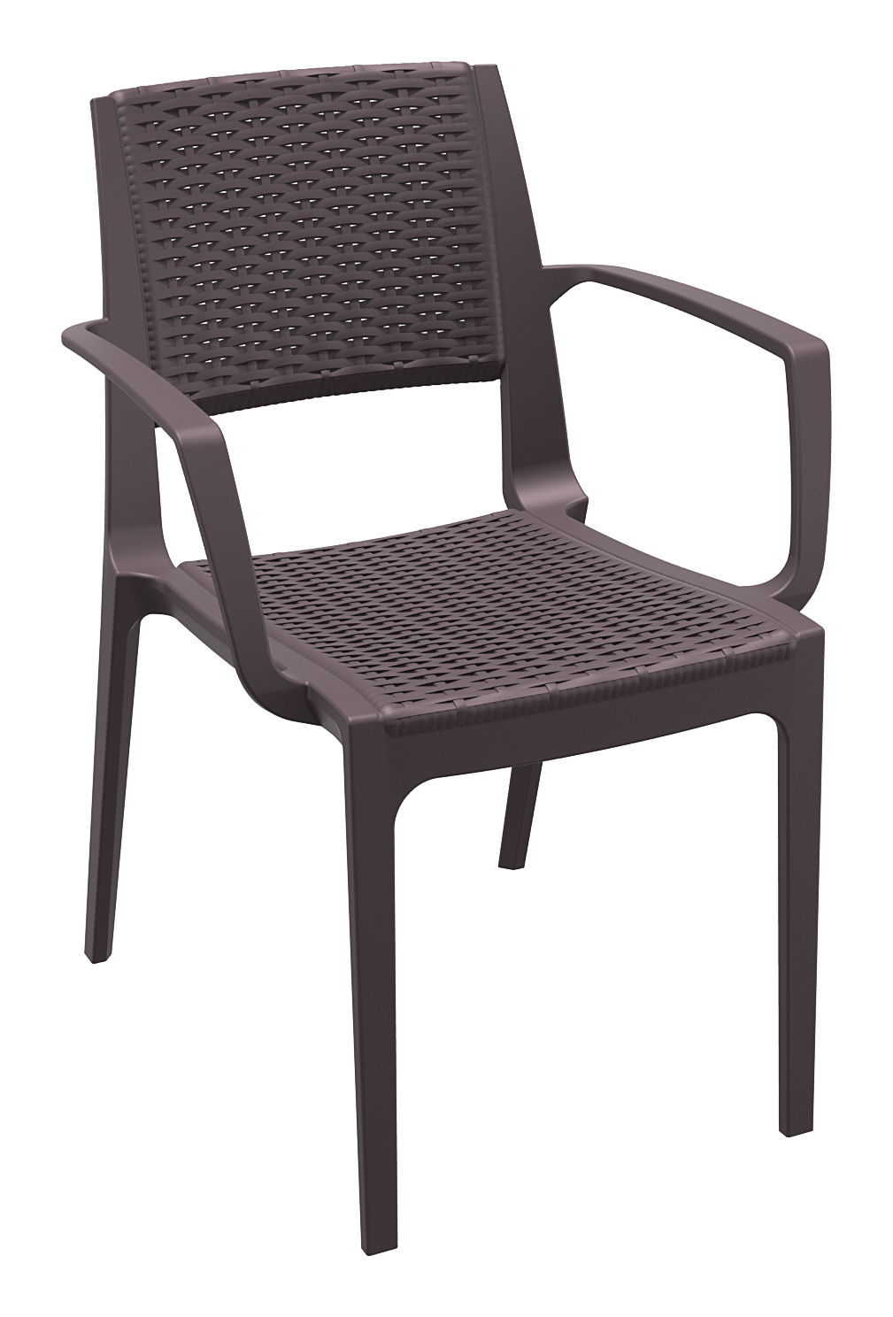 Siesta Capri Arm Chair - Chocolate