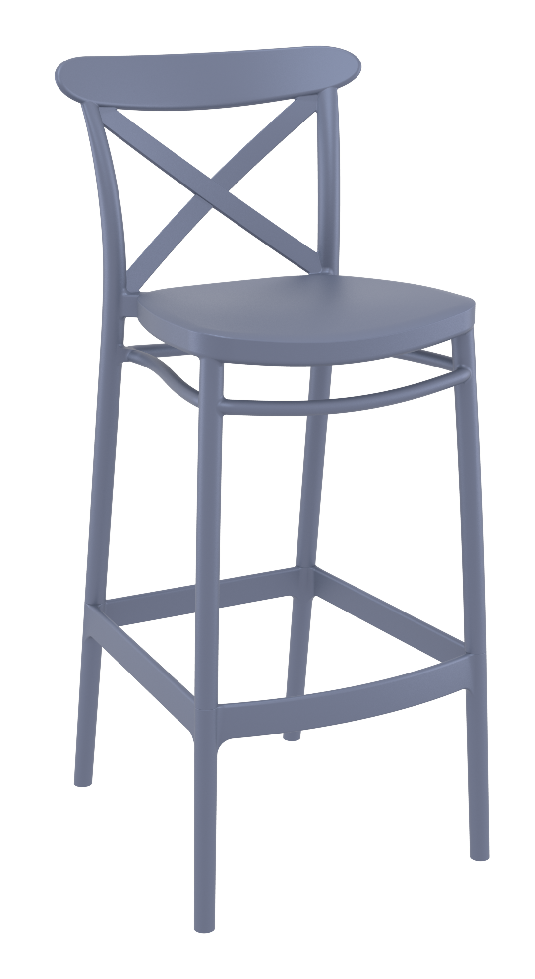 Siesta Cross Back 75cm Bar Stool (Bar Height)