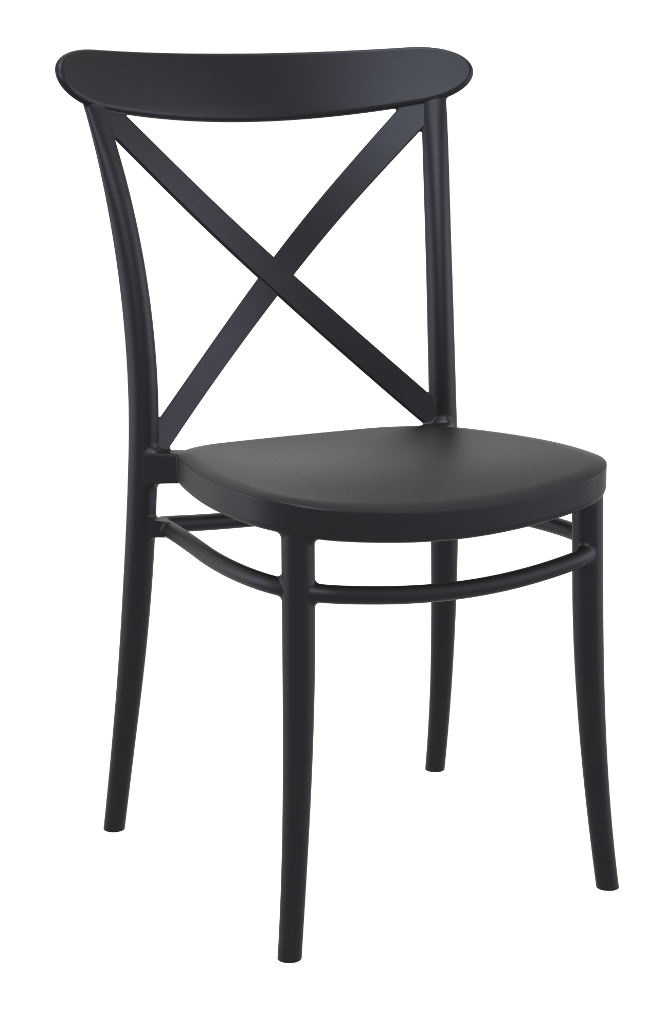 Siesta Cross Chair - Black