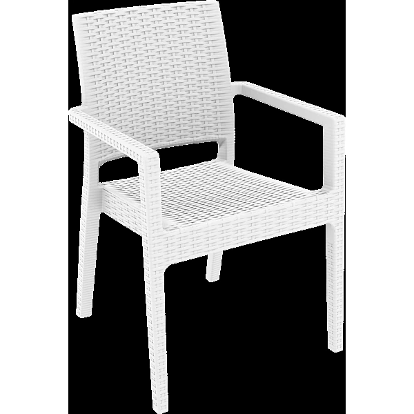 Siesta Ibiza Arm Chair - White