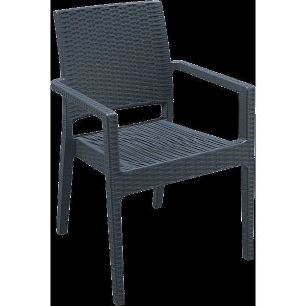 Siesta Ibiza Arm Chair - Anthracite