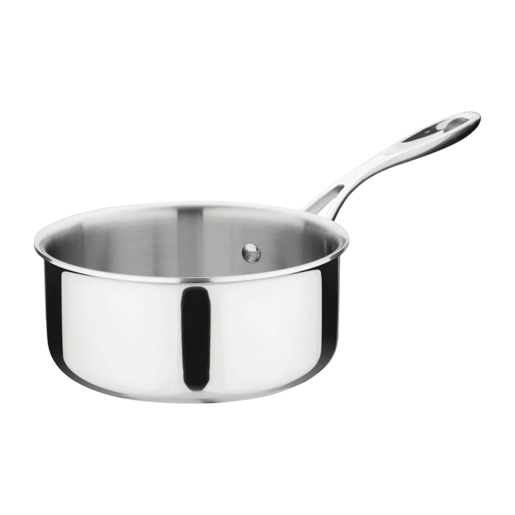 Vogue Y245 Tri-wall Saucepan St/St - 160mm 1 1/2Ltr 50 3/4fl oz