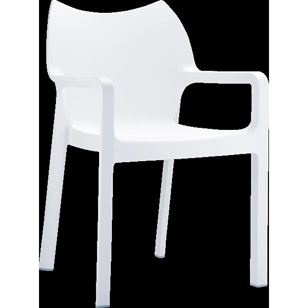 Siesta Diva Arm Chair - White