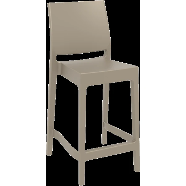 Siesta Maya Bar Stool 65cm (Counter Height) - Taupe
