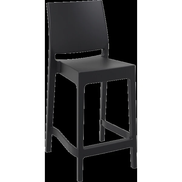 Siesta Maya Bar Stool 65cm (Counter Height) - Black