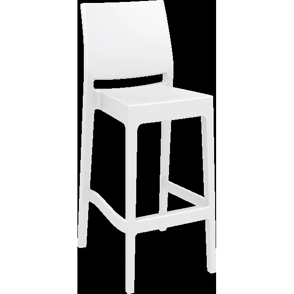 Siesta Maya Bar Stool 75cm (Dry Bar Height) (Dry Bar Height) - White