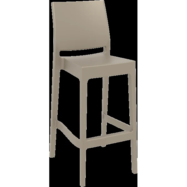 Siesta Maya Bar Stool 75cm (Dry Bar Height) (Dry Bar Height) - Taupe