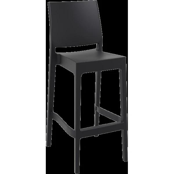 Siesta Maya Bar Stool 75cm (Dry Bar Height) (Dry Bar Height) - Black