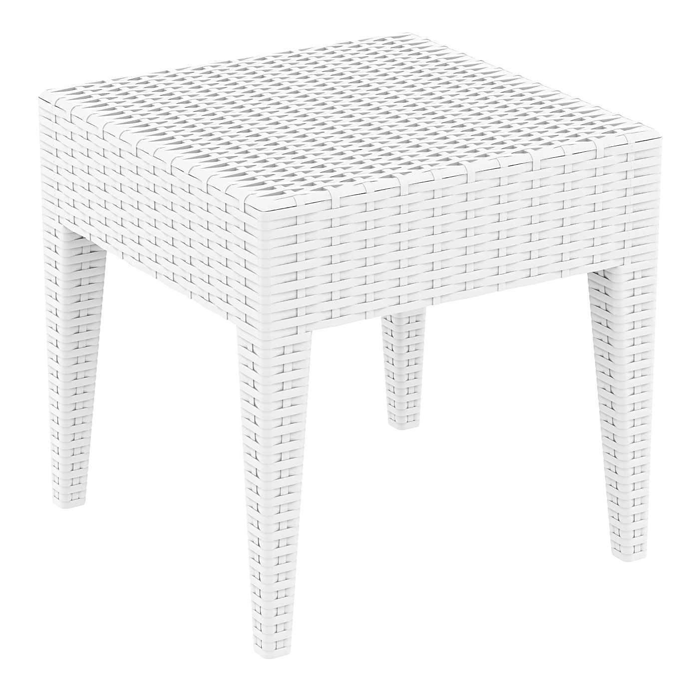 Siesta Miami (Tequila) Side Table - White