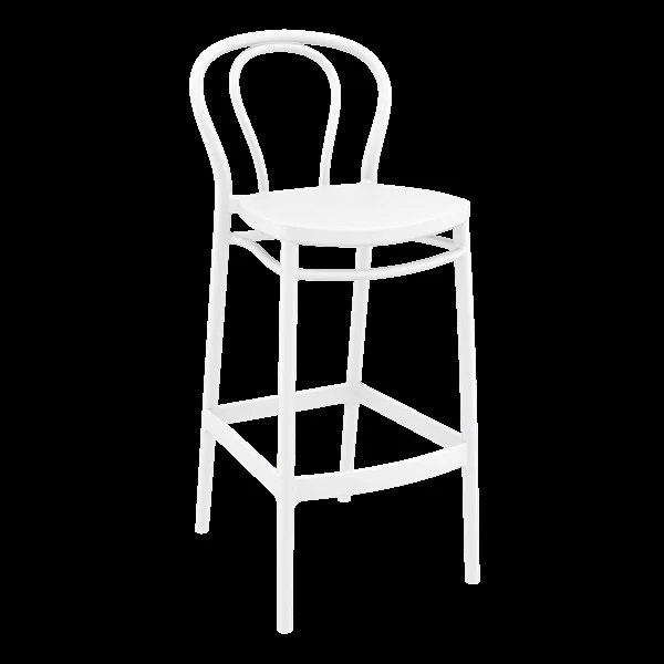 Siesta Victor Bar Stool 75cm (Dry Bar Height) - White