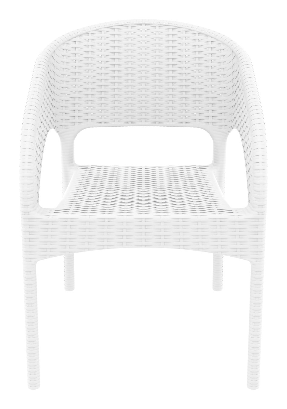 Siesta Panama Arm Chair - White