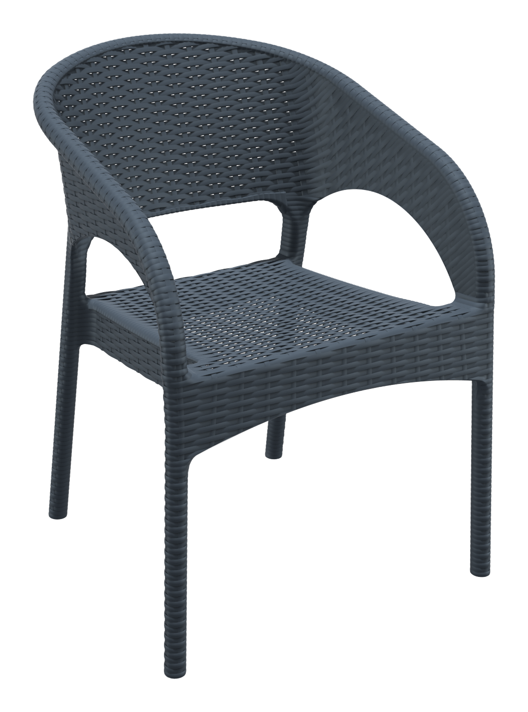 Siesta Panama Arm Chair - Anthracite