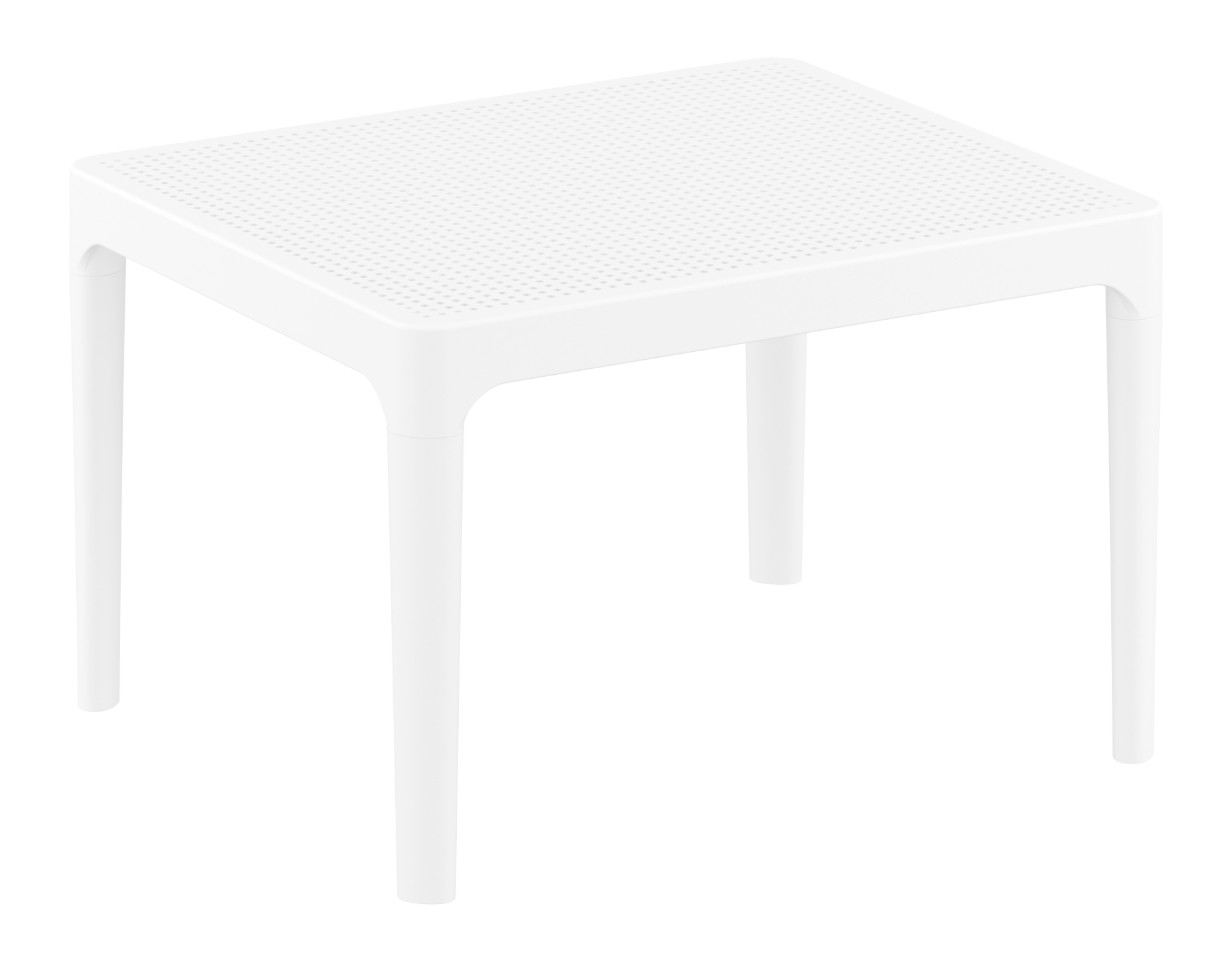 Siesta Sky Side Table - White