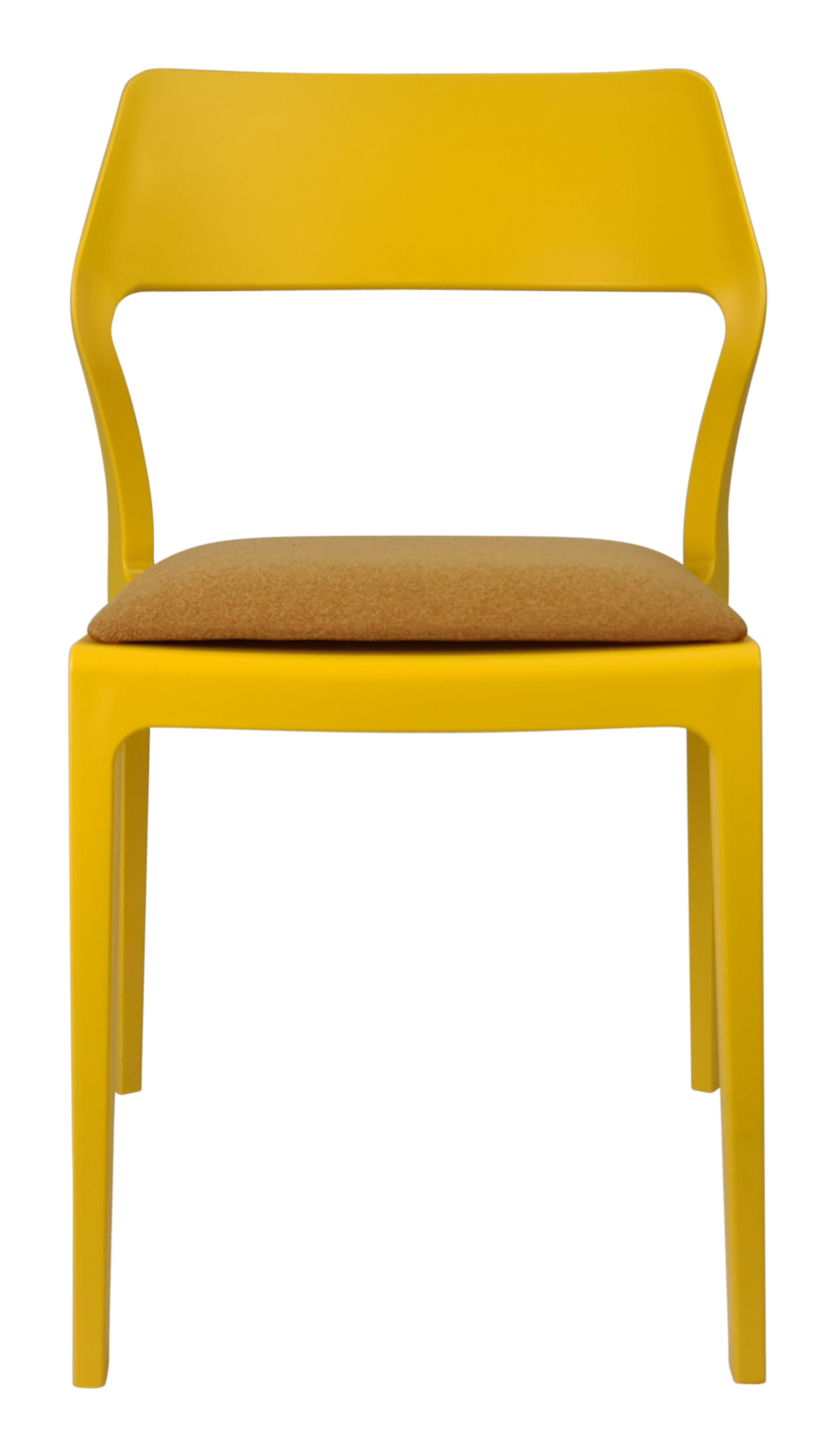 Siesta Snow Chair - Mango with Orange Fabric Cushion
