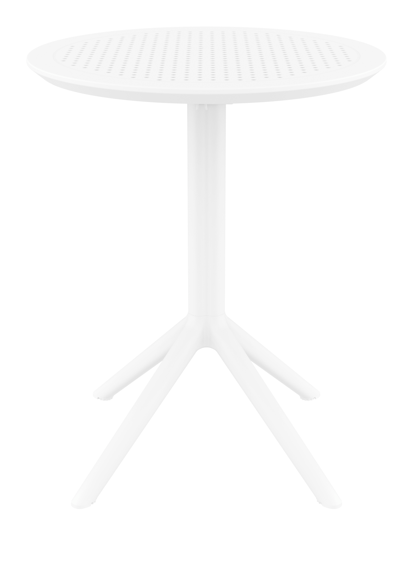 Siesta Sky Folding Table 60 Round - White