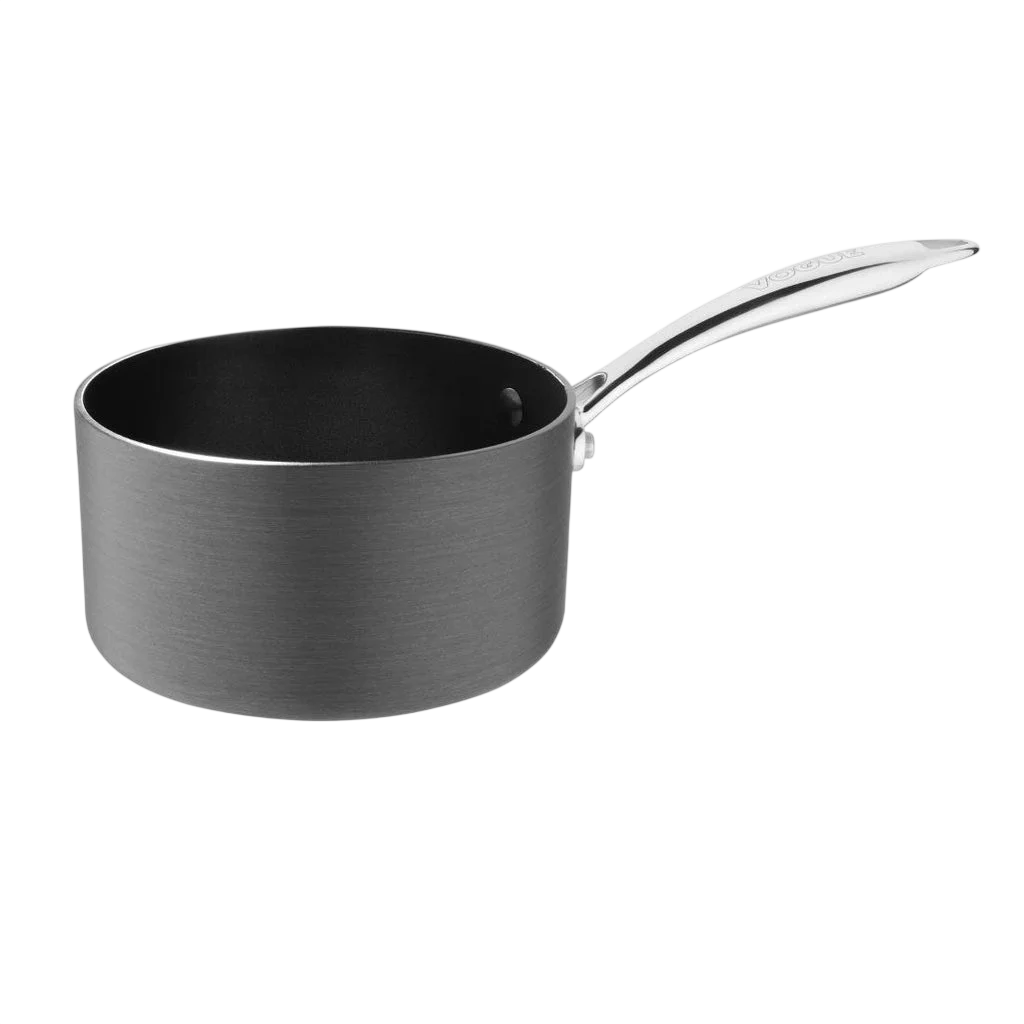 Vogue Non Stick Sauce Pan Anodised Aluminium - 160mm 6 1/4" commercial kitchen equipment