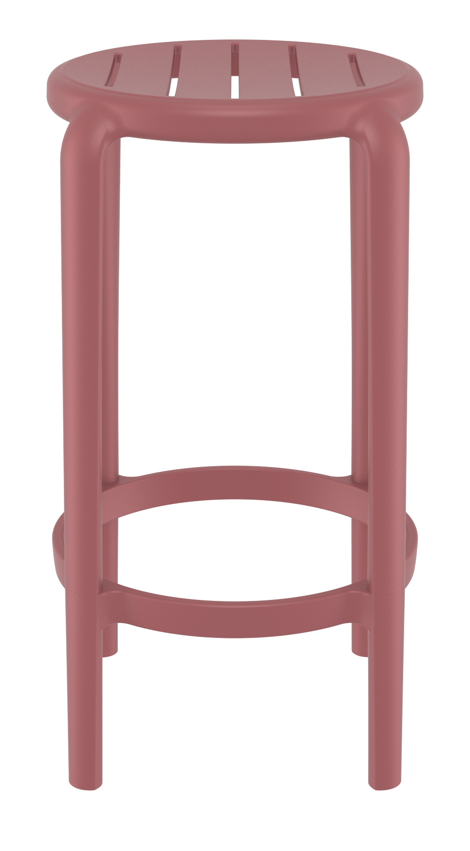 Siesta Tom Bar 65cm (Counter Height) Marsala