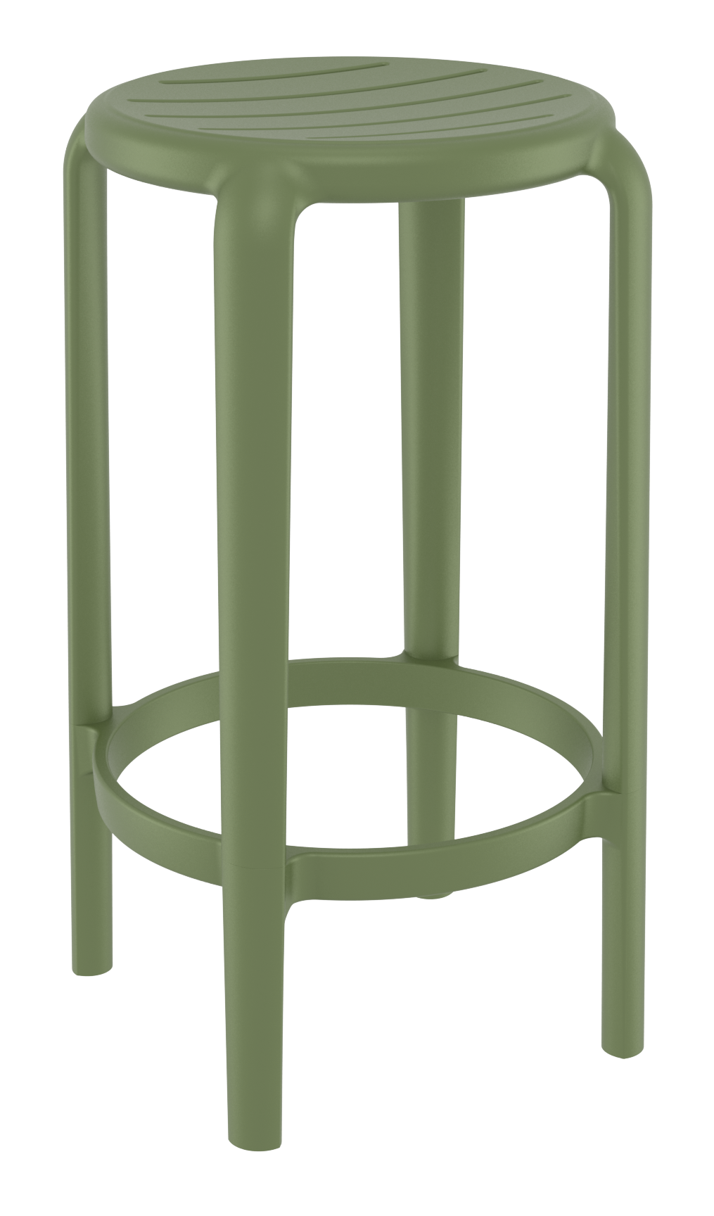 Siesta Tom Bar 65cm (Counter Height) Olive Green