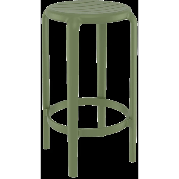 Siesta Tom Bar 65cm (Counter Height) Olive Green